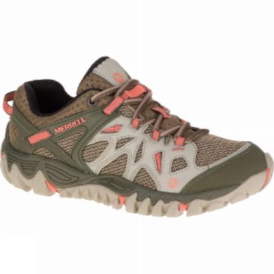 Merrell Womens All Out Blaze Aero Sport Shoe Beige/Khaki